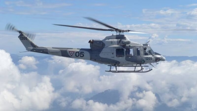 Imagen ilustrativa de un helicóptero Bell 412