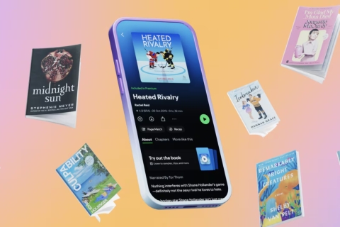 Spotify lanza Page Match y suma la compra de libros f&iacute;sicos desde su aplicaci&oacute;n