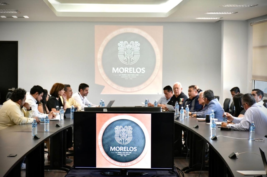 Trabajan Gobierno de Morelos e Impepac para garantizar gobernabilidad y seguridad en elección de autoridades auxiliares