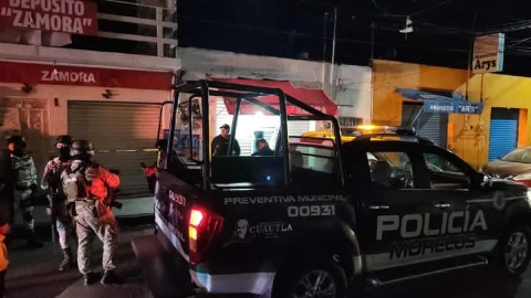Los disparos provocaron la movilización de corporaciones policiacas, pero los responsables lograron darse a la fuga.