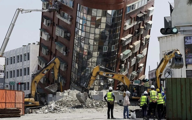 Aumenta a 10 la cifra de muertos por el terremoto de 7.4 en Taiwán