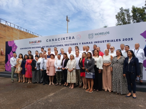 Morelos, sede de la convención nacional de delegaciones, sectores y ramas industriales de Canacintra