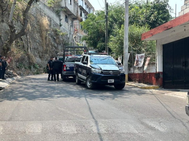   Varios policías participaron en la persecución.