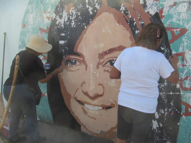 Con la restauración del mural y una marcha, familiares y amigos de Yamilé pedirán a las autoridades que sigan la búsqueda y a la población en general, a que colabore en su localización.