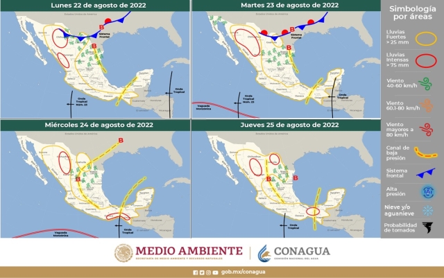 Semana con inestabilidad atmosférica para Morelos: Ceagua