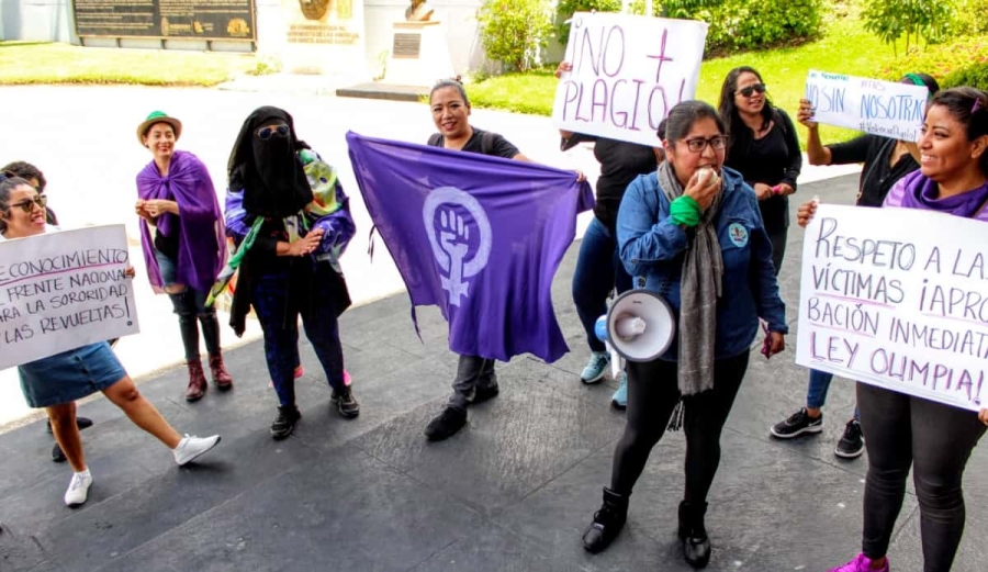 Feministas mantendrán protestas contra el Congreso