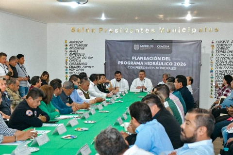 Participa Yecapixtla en planeaci&oacute;n del Programa Hidr&aacute;ulico 2026