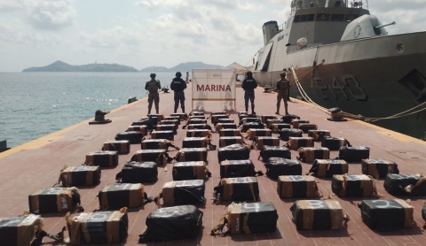 Decomisan 1.3 toneladas de cocaína en costas de Guerrero