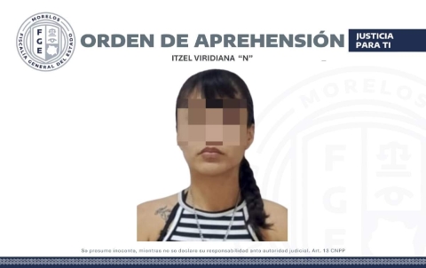 Fue capturada por la desaparici&oacute;n de su pareja