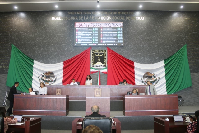 Congreso de Morelos da voto a favor de reformas federales del 'Plan B' y del tope a pensiones en entes p&uacute;blicos