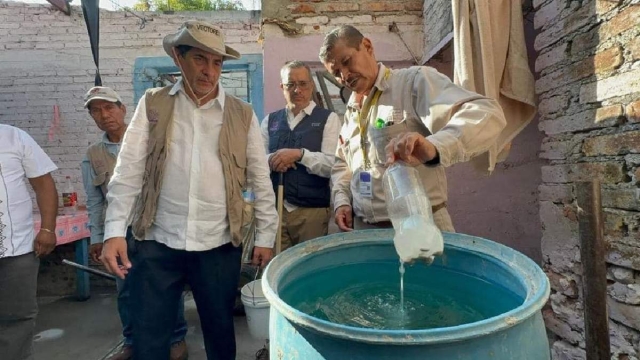 Autoridades estatales de Salud encabezaron el arranque del fortalecimiento de las acciones contra el dengue, zika y chikungunya que se llevan a cabo en todo el estado. 