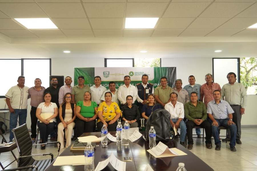 Llama Santos Tavarez a la suma de esfuerzos en la prevención de contingencias en Emiliano Zapata