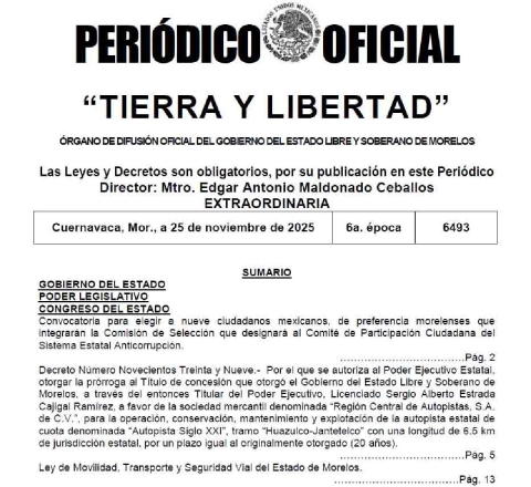 La Ley de Movilidad, Transporte y Seguridad Vial del estado entr&oacute; en vigor el pasado 25 de noviembre.
