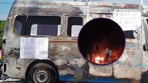 Incendian una &#039;ruta&#039; en Xochitepec