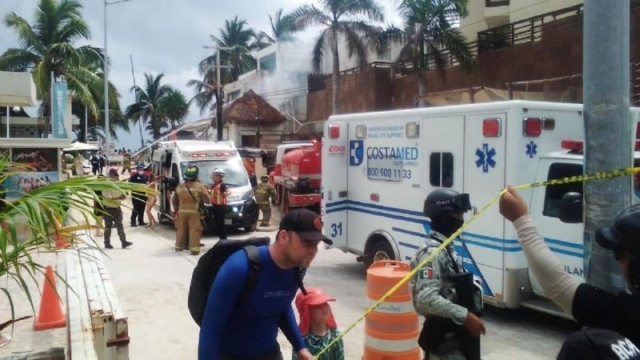 Quintana Roo: se registró explosión en Playa Mamitas
