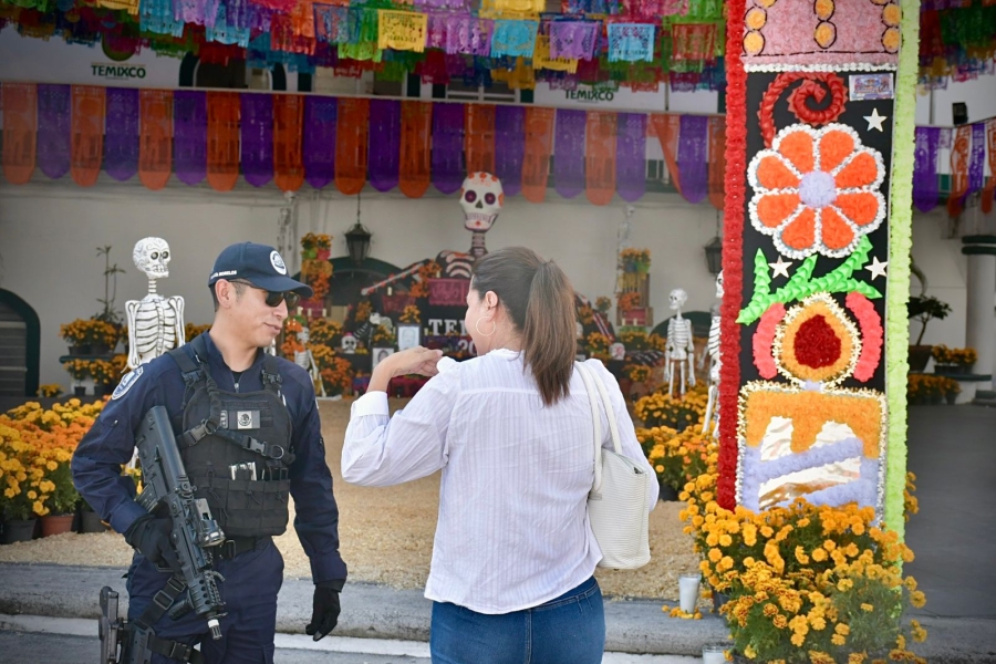 Implementan autoridades estatales, federales y municipales plan operativo por 'Festival Miquixtli 2025' y 'Día de Muertos'