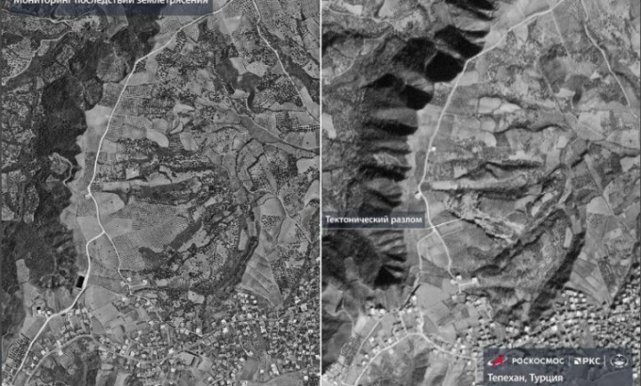 Satélites detectan grieta de más de 200 metros tras terremoto en Turquía