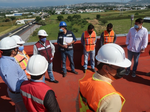 Inician trabajos para rehabilitar Torre Morelos