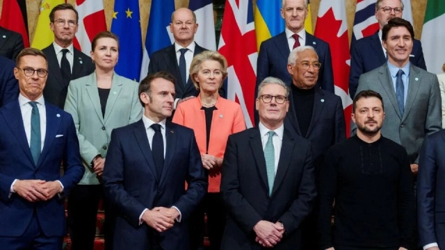 Países europeos impulsan coalición para la paz en Ucrania y más gasto en defensa