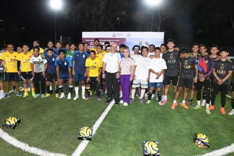 La cancha fue entregada para disfrute de jóvenes y demás ciudadanos.