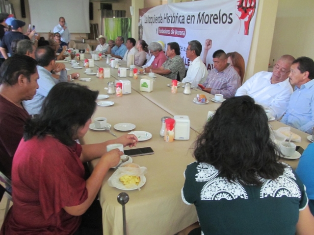 Izquierdistas de la región sur van por plan C de Morena