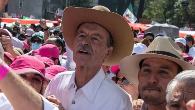 &#039;Vertebrados e invertebrados&#039;: así describe Fox a quienes asistirán al mitin de AMLO en el Zócalo