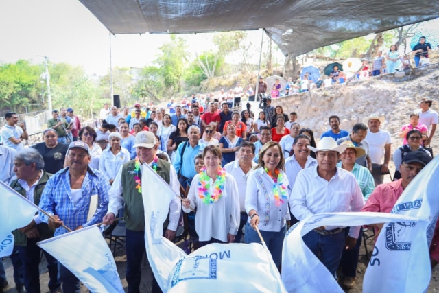 Avanza gobierno de Margarita Gonz&aacute;lez Saravia en seguridad h&iacute;drica y apoyo al campo con obras en Tlaltizap&aacute;n