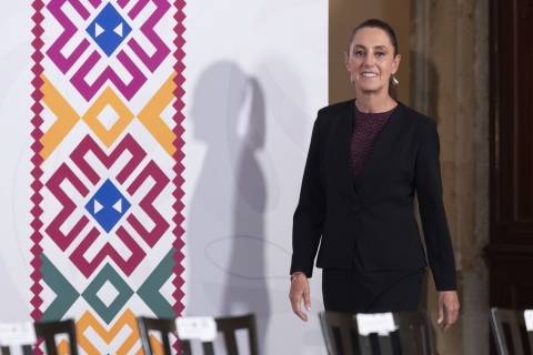 Sheinbaum solicita al Senado enviar 60 marinos a capacitaci&oacute;n en Estados Unidos