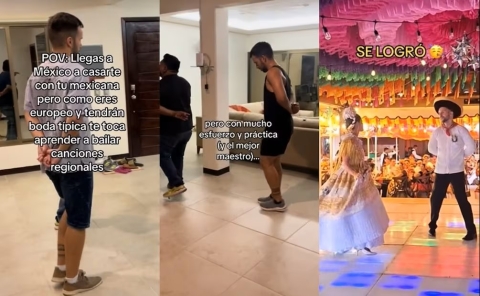Checo por nacimiento, oaxaqueño por amor: así se baila en las bodas mexicanas