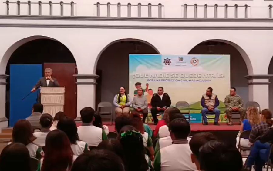 Inicia programa '¡Que nadie se quede atrás!', por una protección civil más inclusiva
