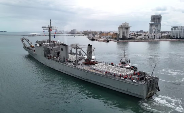 Buques mexicanos llegan a Cuba con tercer cargamento de ayuda humanitaria