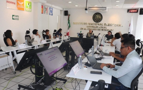 Ayer sesionó de manera extraordinaria la Junta Local del INE en Morelos.