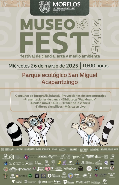 El Museo Ciencias de Morelos cumple 16 años