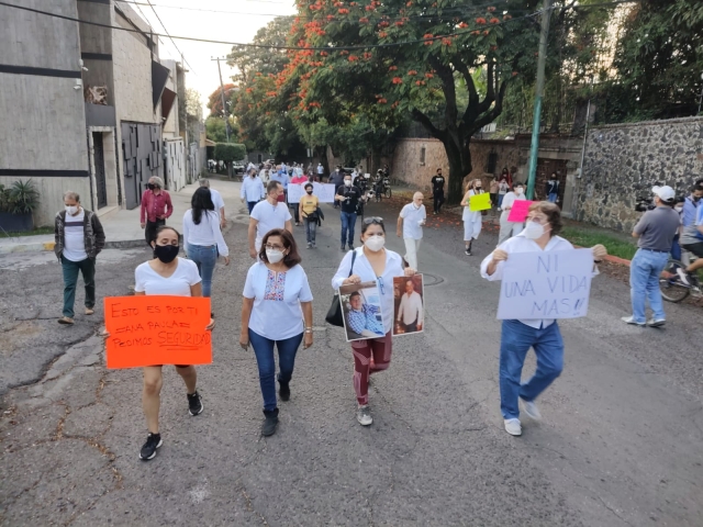 Protestan vecinos por inseguridad