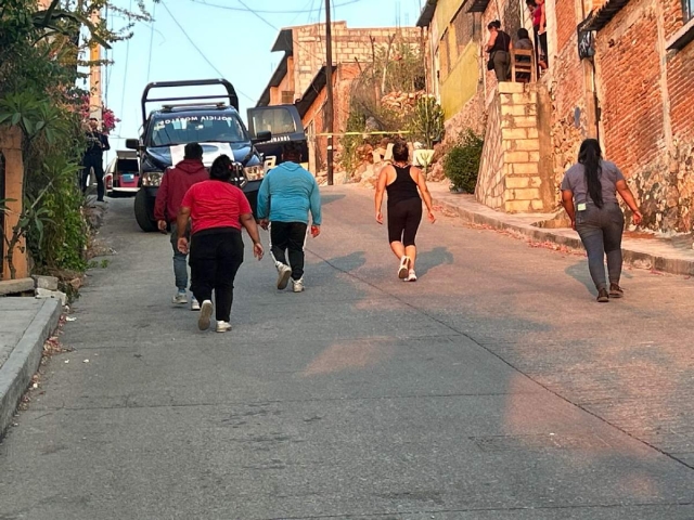   Vecinos de la colonia no reconocieron al finado.