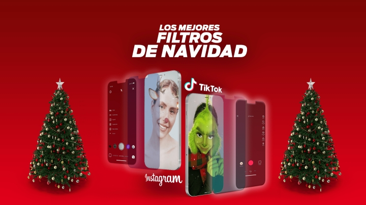 Seis filtros de navidad imperdibles en instagram y tiktok