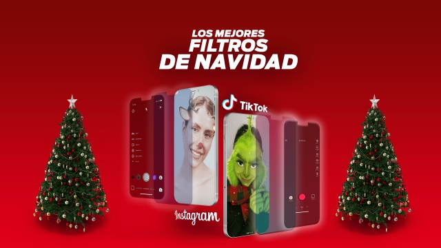 Seis filtros de navidad imperdibles en instagram y tiktok