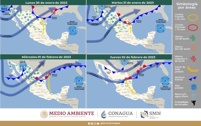 Se prevén nublados dispersos y temperaturas cálidas para esta semana en Morelos