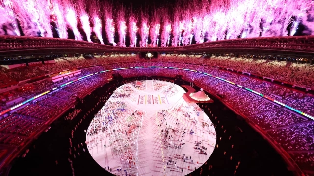 Inauguración de Juegos Olímpicos.