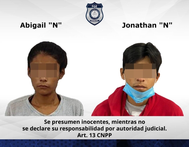 Pareja vinculada a proceso por feminicidio de menor en Puente de Ixtla