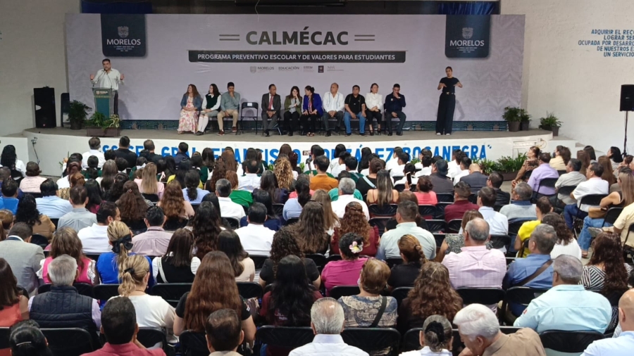 Da inicio gobernadora Margarita González Saravia al 'Programa preventivo escolar y de valores para estudiantes'