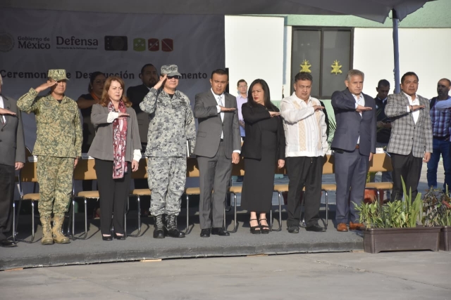 Preside gobernadora Margarita Gonz&aacute;lez Saravia ceremonia de destrucci&oacute;n de armamento