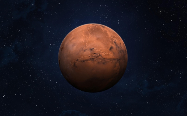 Sonda espacial detecta resplandor nocturno en Marte