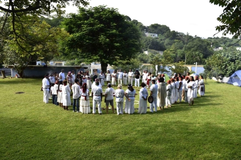 Realizan casamiento prehispánico en Xoxocotla