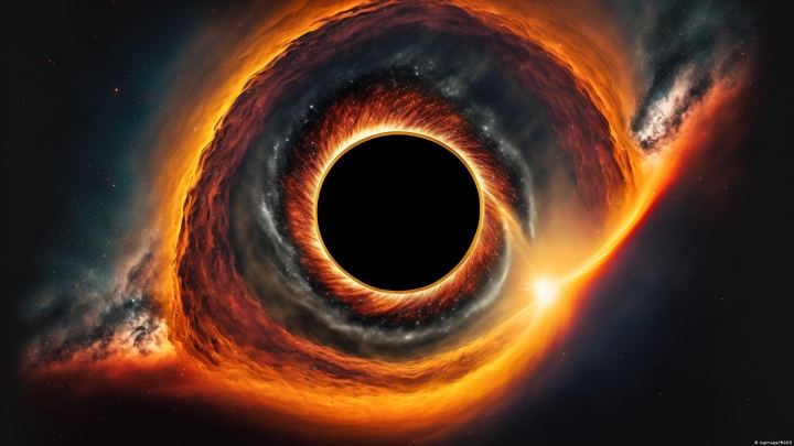Descubren agujero negro con el cuásar más rápido y brillante del espacio