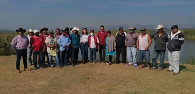 La diputada realizó proselitismo en la región.