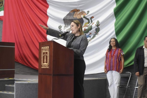 El Congreso estatal design&oacute; a Clara Elizabeth Soto Castor y a Karla Socorro Reyes Reyes como magistradas del Tribunal de Justicia Administrativa del estado. 