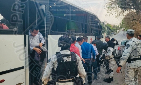 Gobierno de Jiutepec aplica operativo &#039;Pasajero seguro&#039; en transporte público