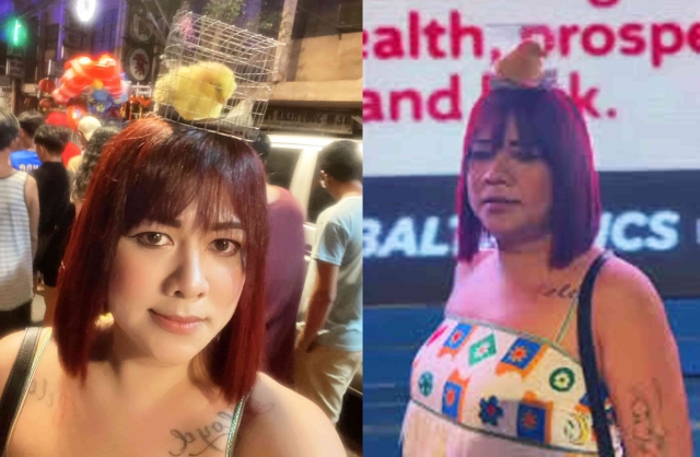 Influencer usa pollito vivo en la cabeza para subirse a la moda Kawaii