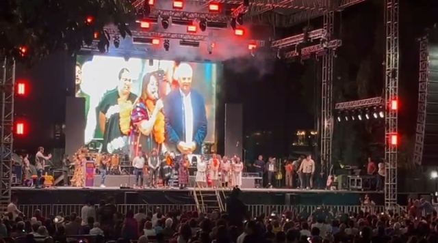 Inaugura gobernadora Festival Miquixtli 2025; disfrutan asistentes concierto de Lila Downs